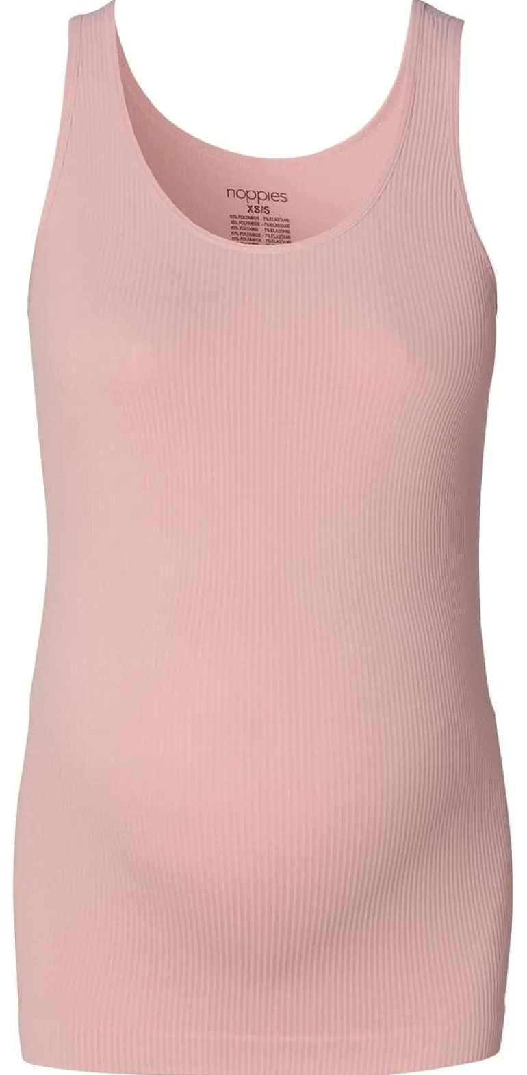 tanktop_rib_sama__pale_ma_8.webp Noppies Tops<Tanktop Rib Sama - Pale Mauve