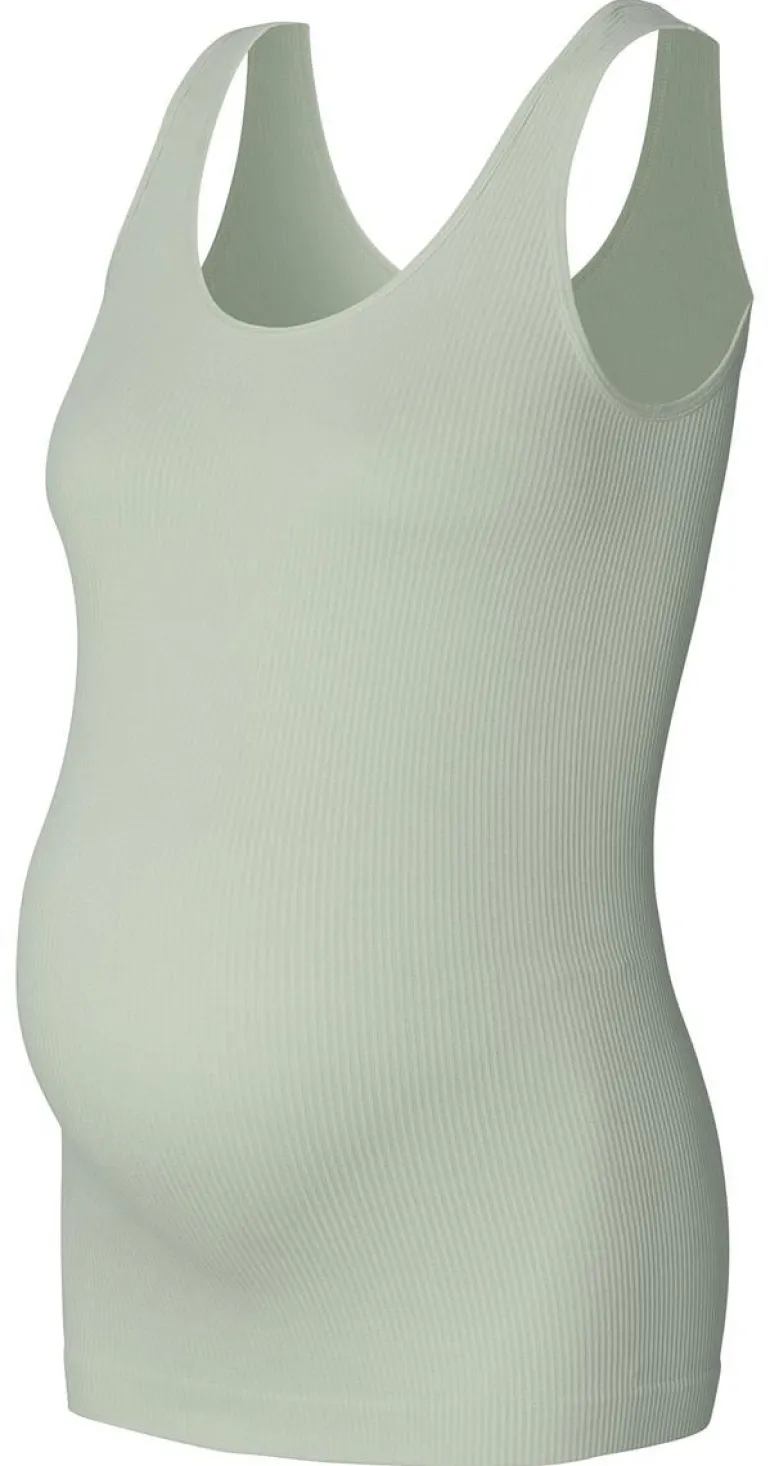 tanktop_rib_sama__pigeon_4.webp Noppies Tops<Tanktop Rib Sama - Pigeon