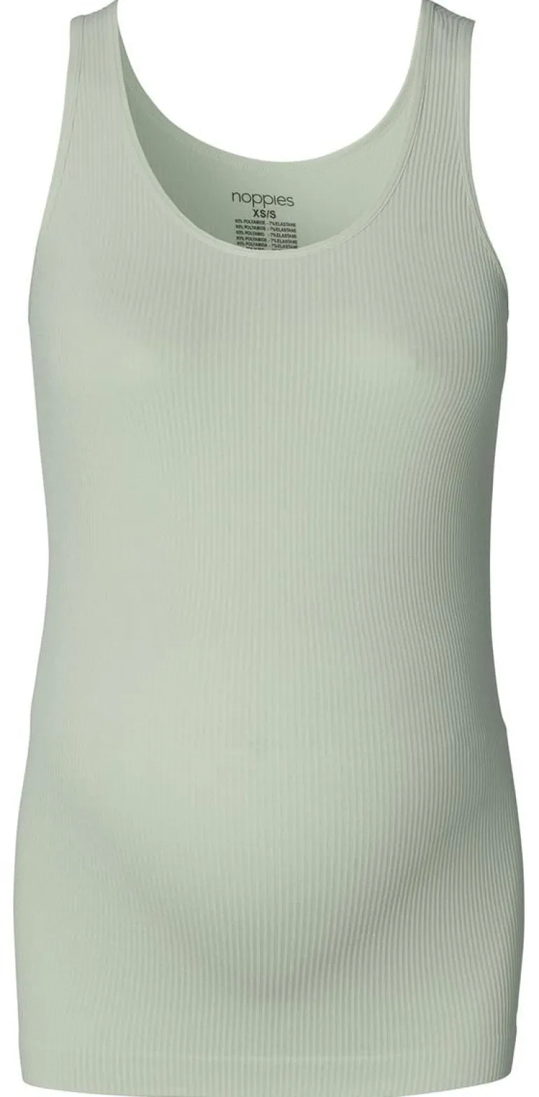 tanktop_rib_sama__pigeon_8.webp Noppies Tops<Tanktop Rib Sama - Pigeon