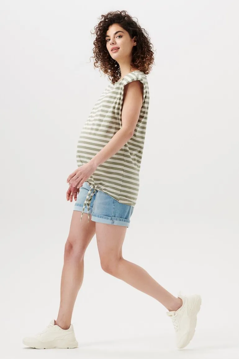 top_shoulderpads__vetiver_5.webp Noppies Tops<Top Shoulderpads - Vetiver