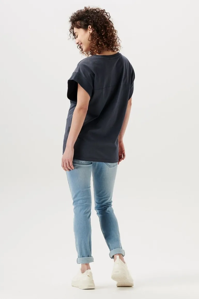 top_sleeveless__ebony_1.webp Noppies Tops<Top Sleeveless - Ebony