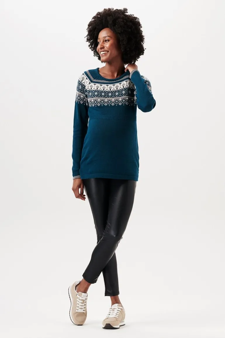 trui__atlantic_blue_0.webp Noppies Truien & Sweaters<Trui - Atlantic Blue