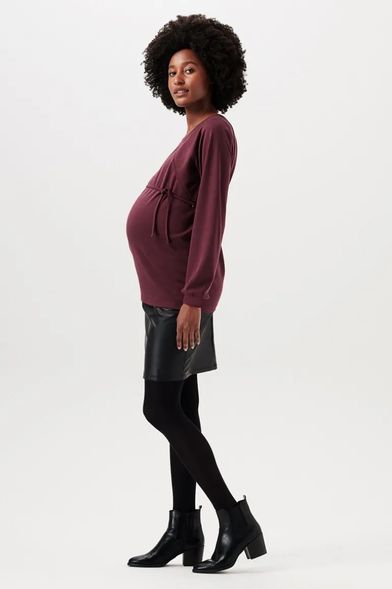 trui__plum_brown_5.webp Noppies Truien & Sweaters | Truien & Sweaters<Trui - Plum Brown