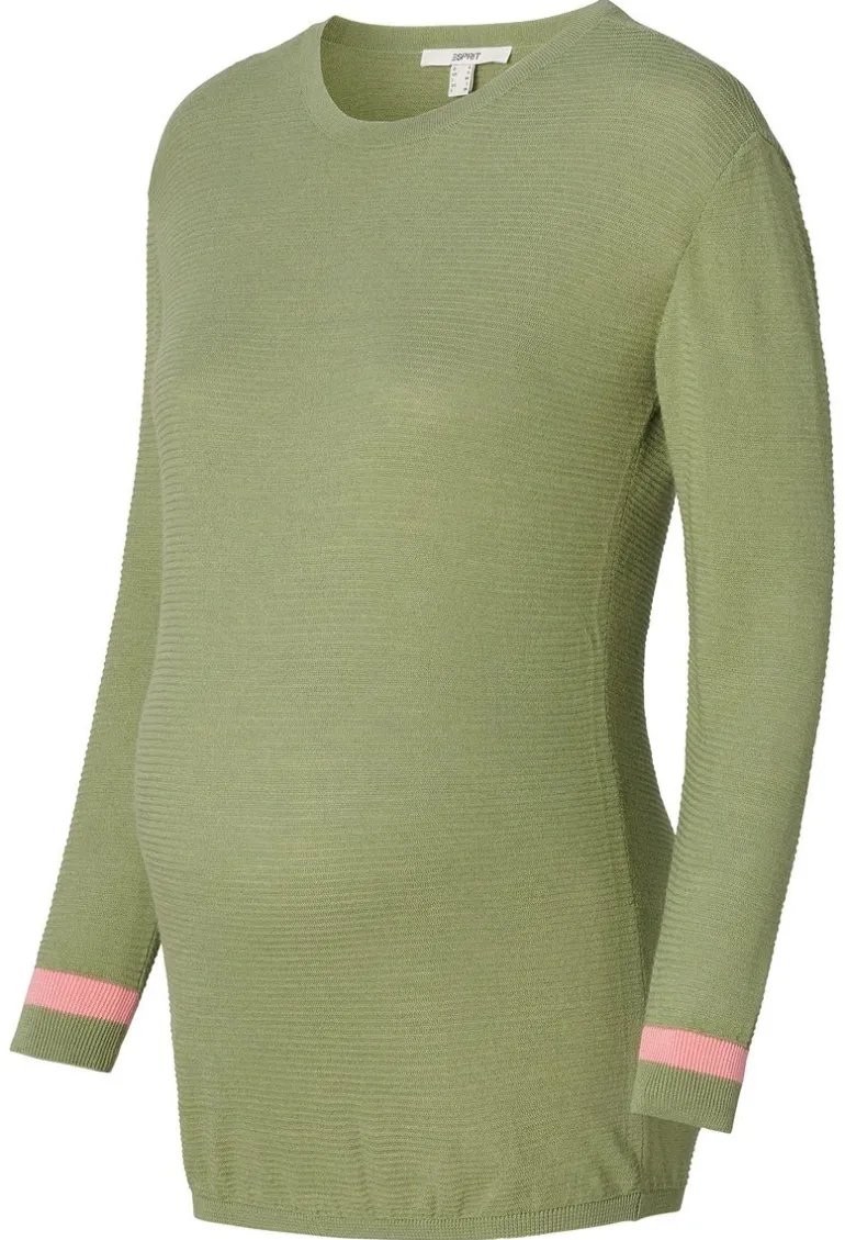 trui__real_olive_4.webp Noppies Truien & Sweaters<Trui - Real Olive