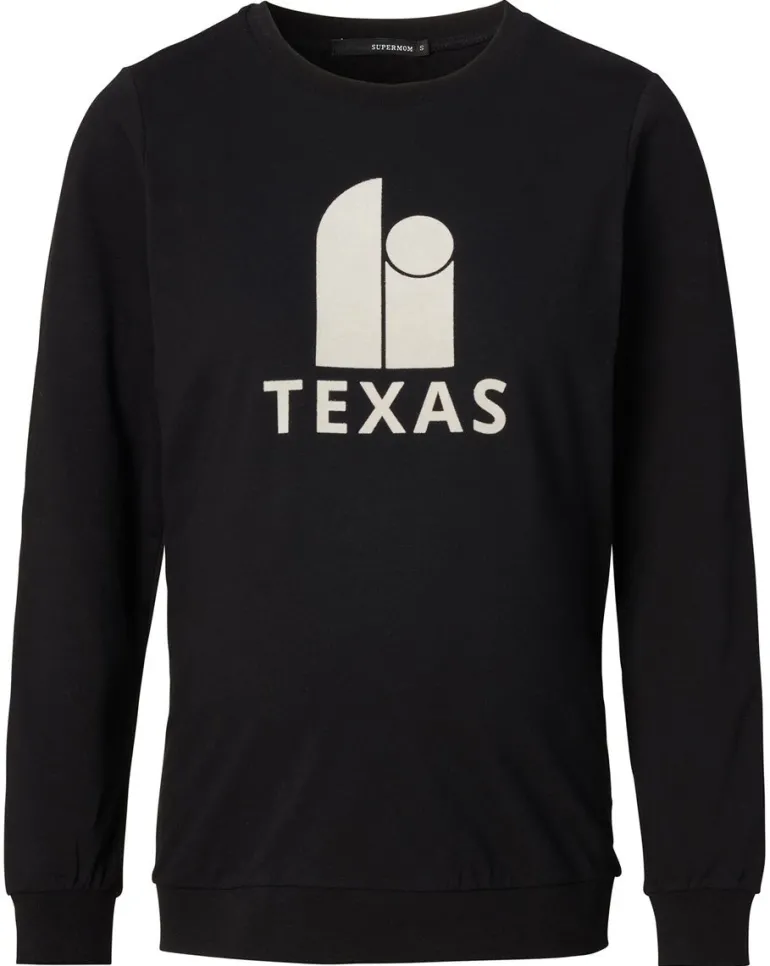 trui_abridge__black_2.webp Noppies Truien & Sweaters<Trui Abridge - Black