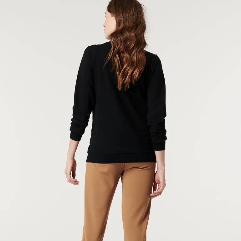 trui_black_panther__black_6.webp Noppies Truien & Sweaters<Trui Panther - Black