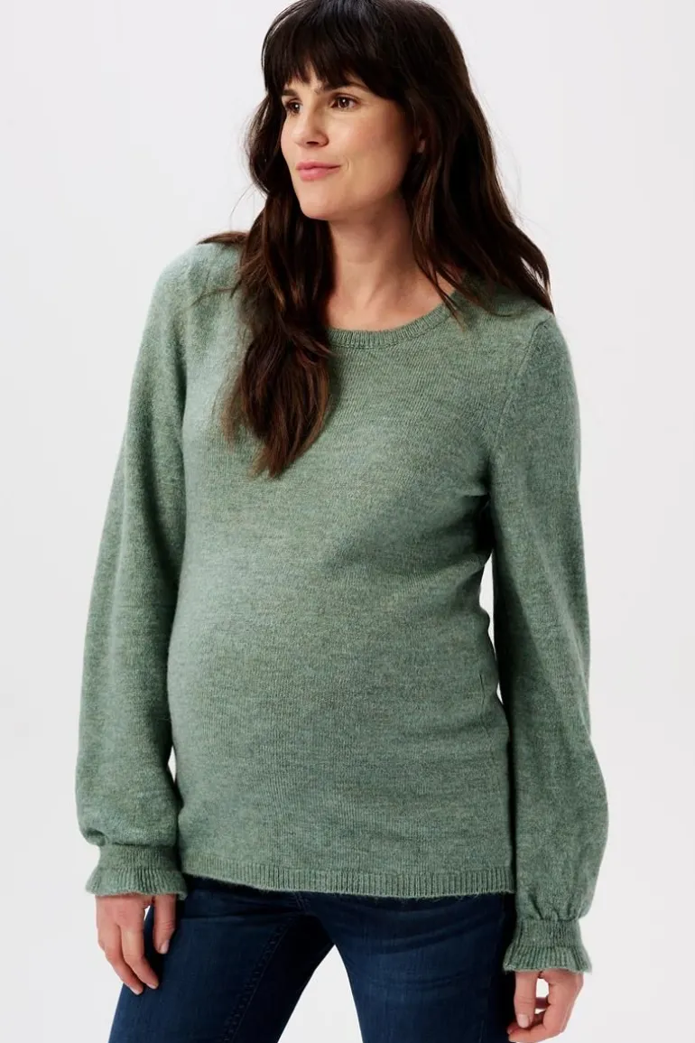 trui_forli__iceberg_green_0.webp Noppies Truien & Sweaters<Trui Forli - Iceberg Green