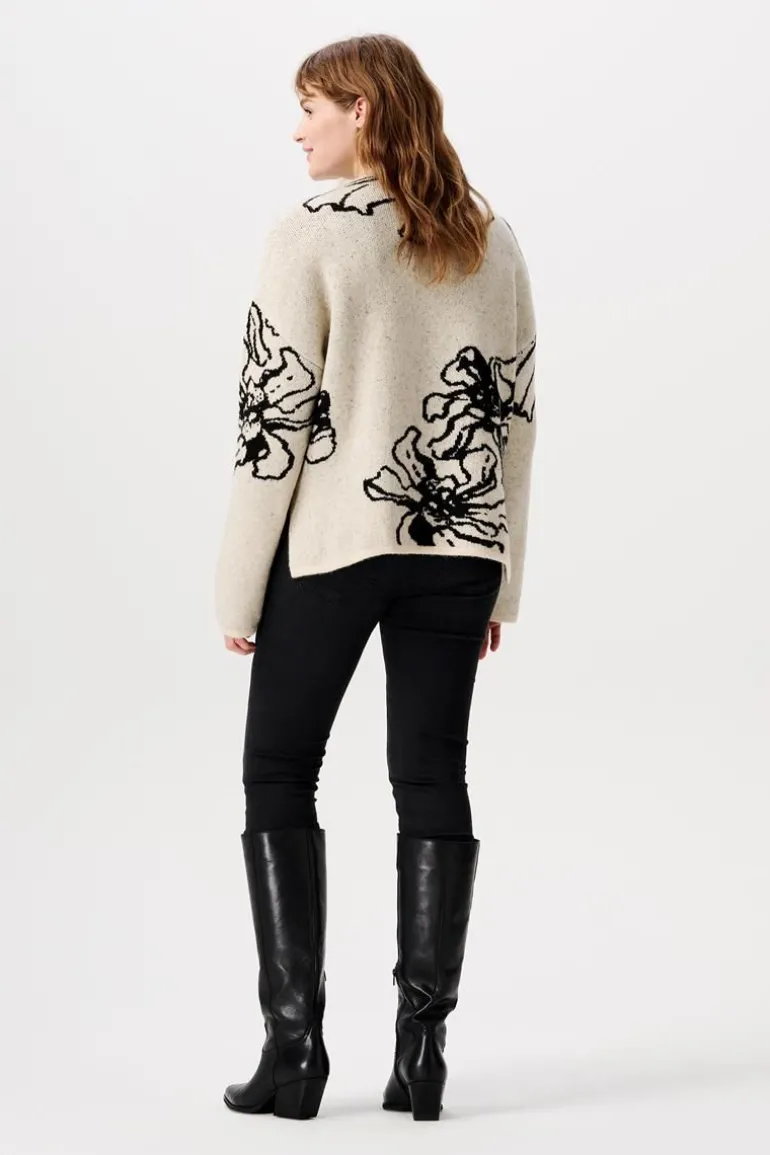 trui_gaya__whitecap_gray_1.webp Noppies Truien & Sweaters<Trui Gaya - Whitecap Gray