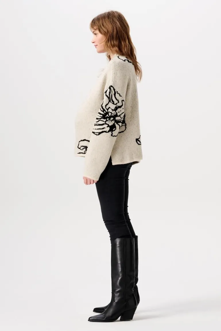 trui_gaya__whitecap_gray_5.webp Noppies Truien & Sweaters<Trui Gaya - Whitecap Gray