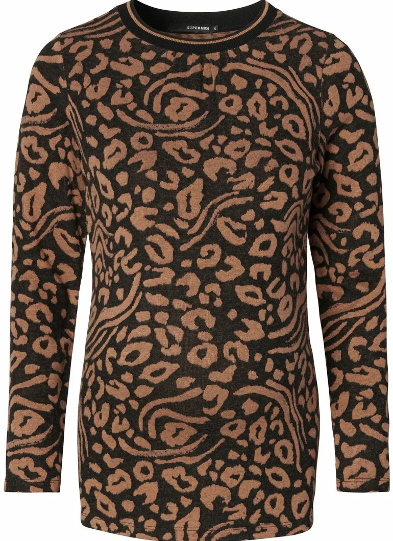 trui_leopard__toasted_coc_9.webp Noppies Truien & Sweaters<Trui Leopard - Toasted Coconut
