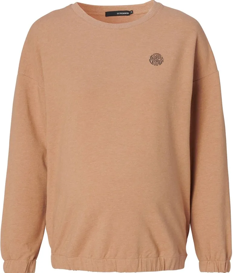 trui_melange__tigers_eye_9.webp Noppies Truien & Sweaters<Trui Melange - Tigers Eye