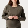 Noppies Truien & Sweaters | Truien & Sweaters<Trui Met Voedingsfunctie Lesy - Olive