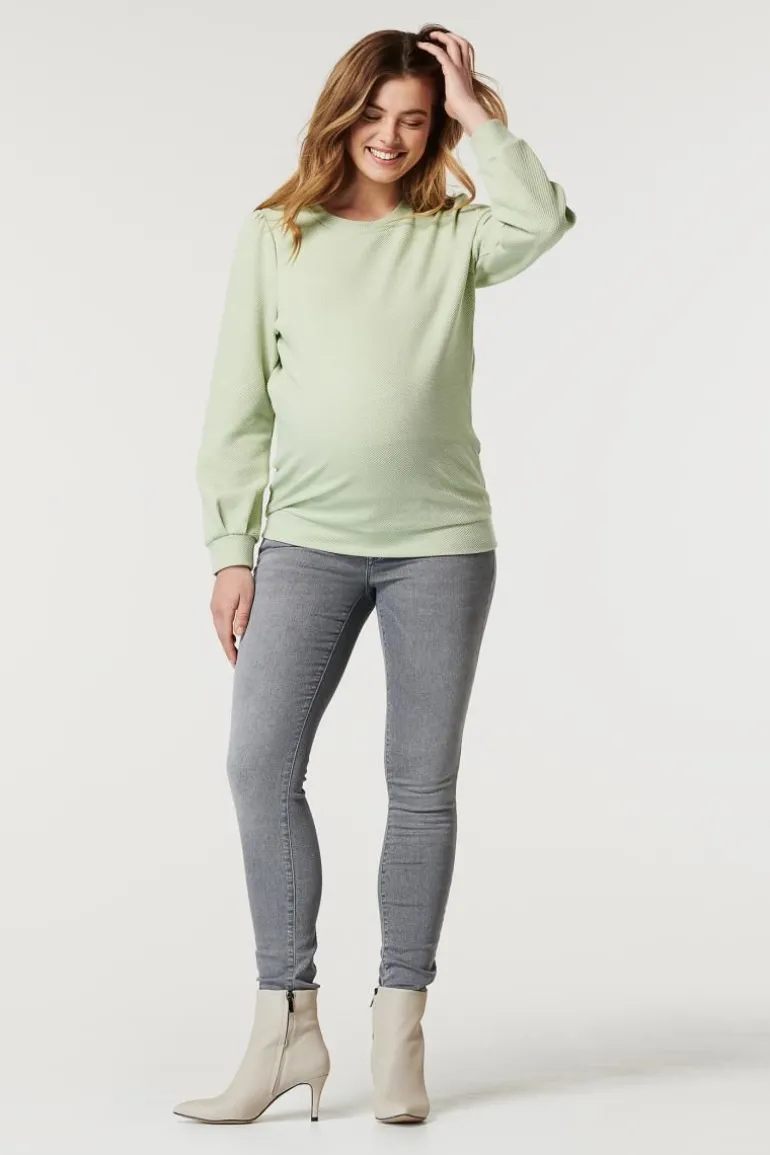 trui_met_voedingsfunctie__10-10.webp Noppies Truien & Sweaters | Truien & Sweaters<Trui Met Voedingsfunctie Kent - Swamp