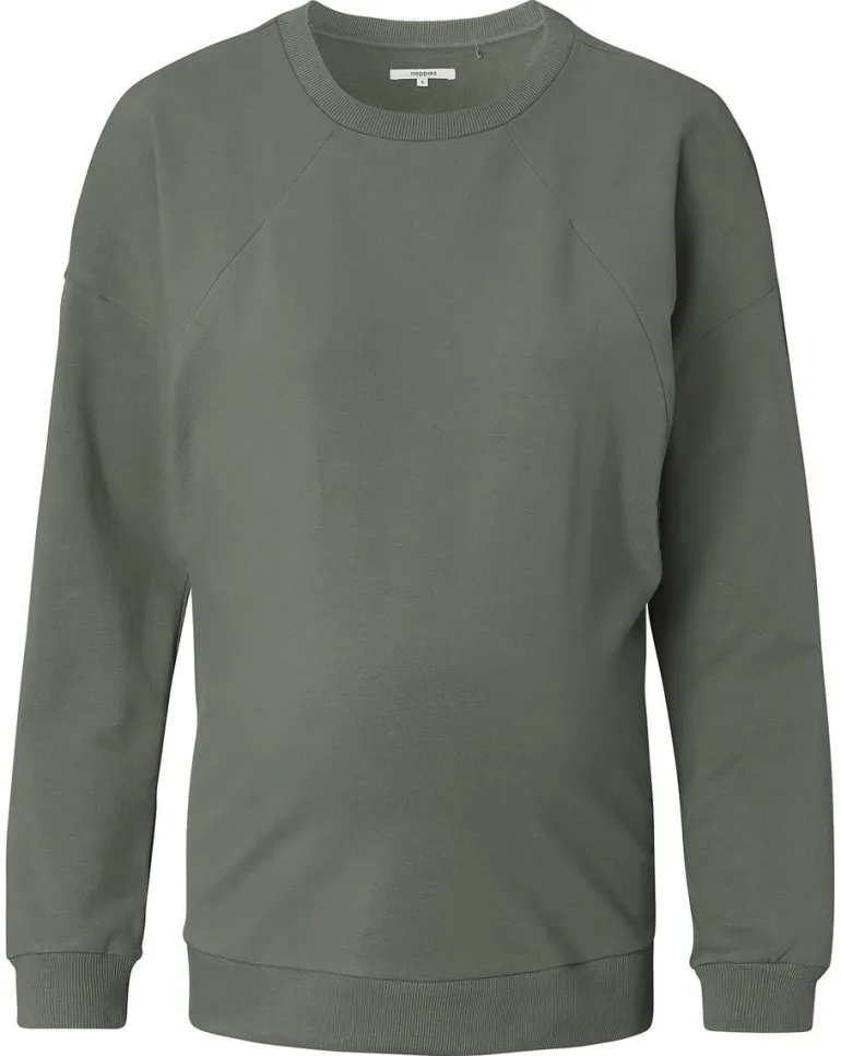 trui_met_voedingsfunctie__10-2.webp Noppies Truien & Sweaters | Truien & Sweaters<Trui Met Voedingsfunctie Lesy - Olive