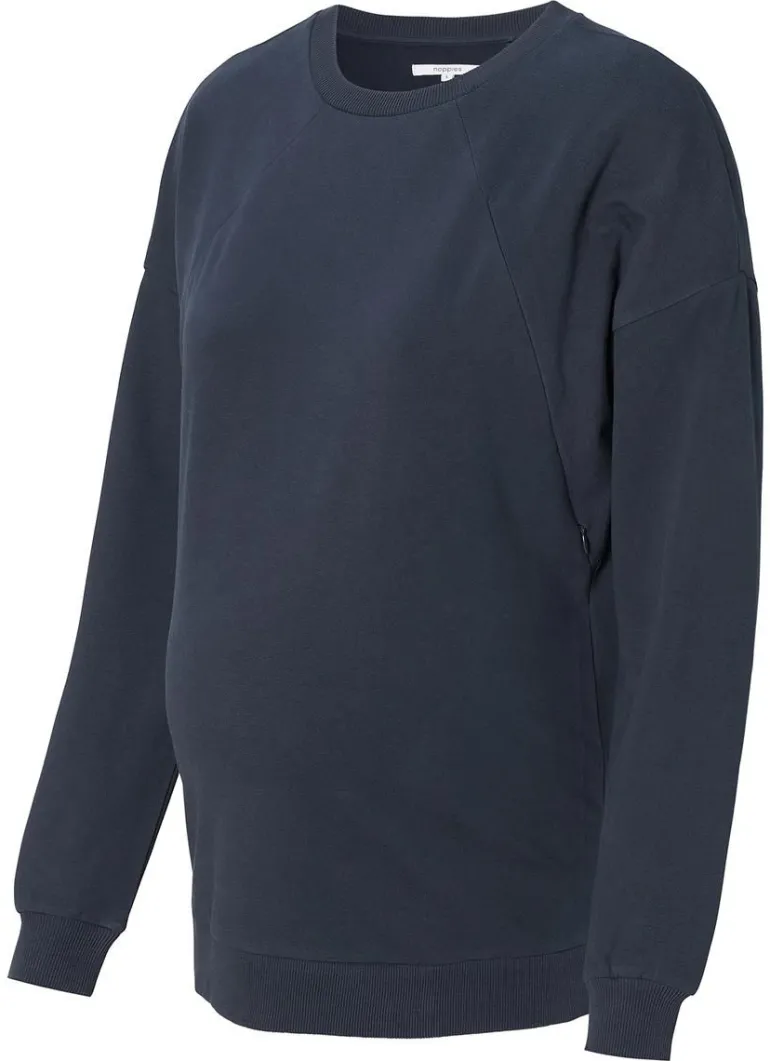 trui_met_voedingsfunctie__11.webp Noppies Truien & Sweaters | Truien & Sweaters<Trui Met Voedingsfunctie Lesy - Night