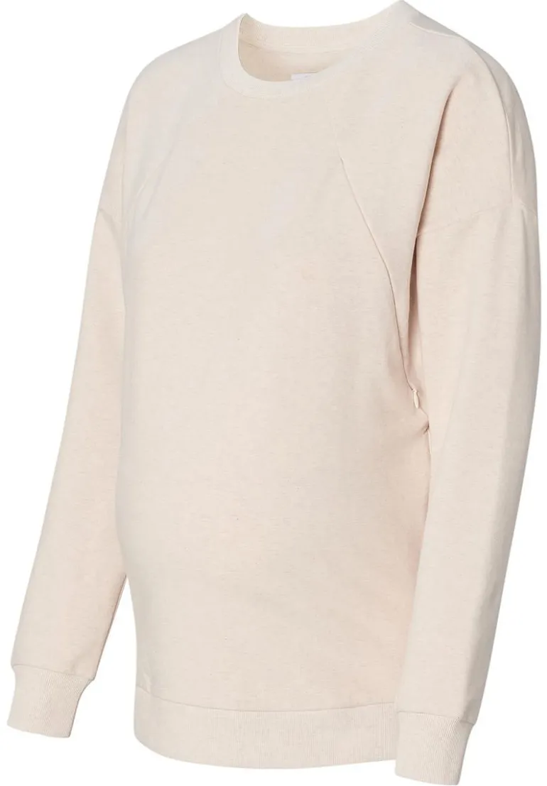 trui_met_voedingsfunctie__12-3.webp Noppies Truien & Sweaters | Truien & Sweaters<Trui Met Voedingsfunctie Lesy - Oatmeal
