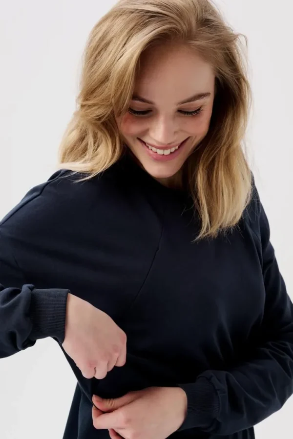 Noppies Truien & Sweaters | Truien & Sweaters<Trui Met Voedingsfunctie Lesy - Night