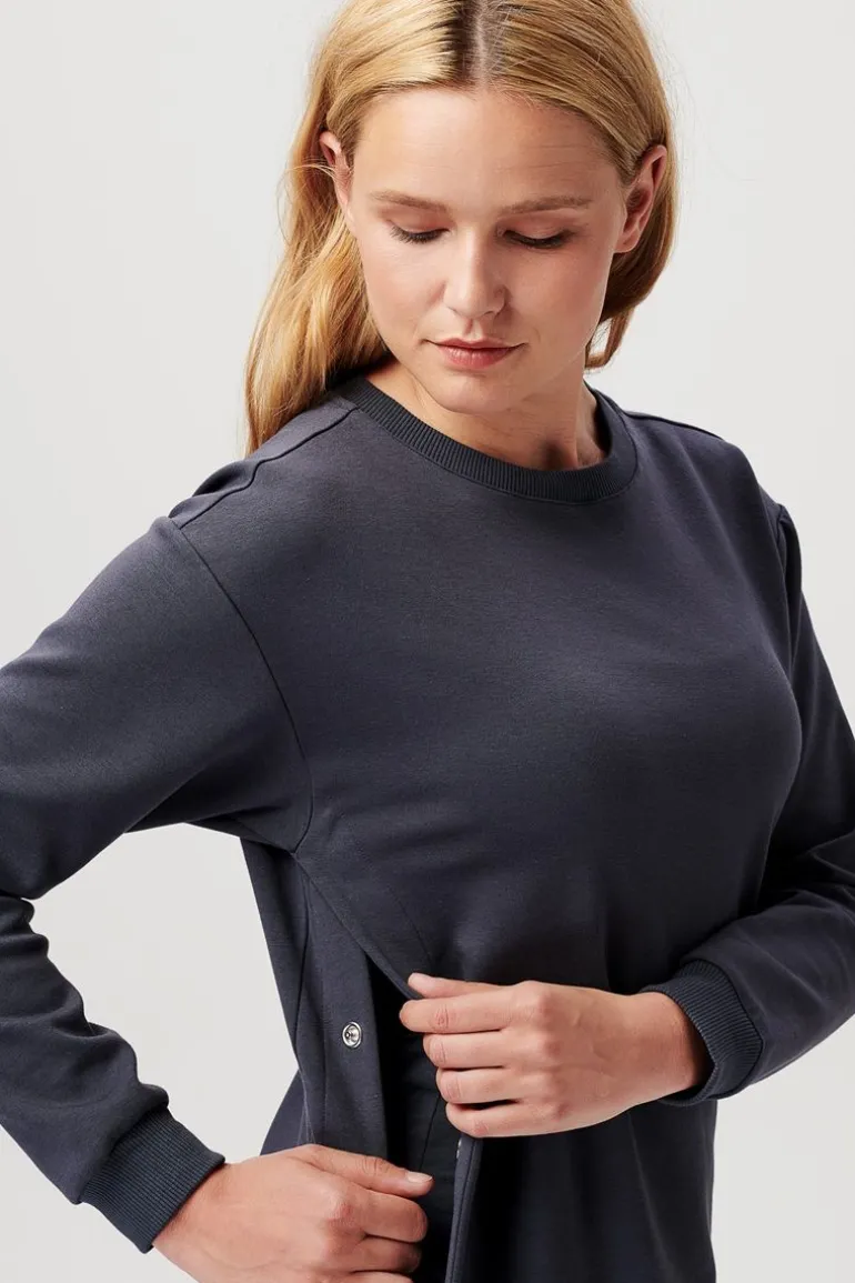 trui_met_voedingsfunctie__14-4.webp Noppies Truien & Sweaters | Truien & Sweaters<Trui Met Voedingsfunctie Pinson - Ebony