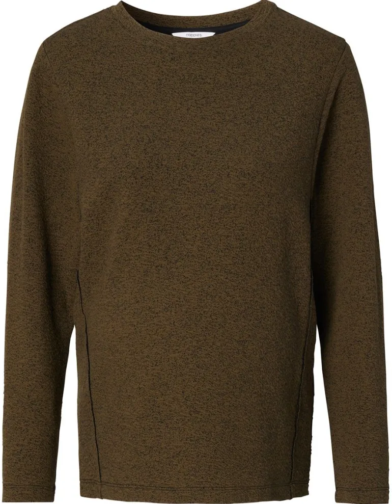 trui_met_voedingsfunctie__2-6.webp Noppies Truien & Sweaters | Truien & Sweaters<Trui Met Voedingsfunctie Onarga - dark olive