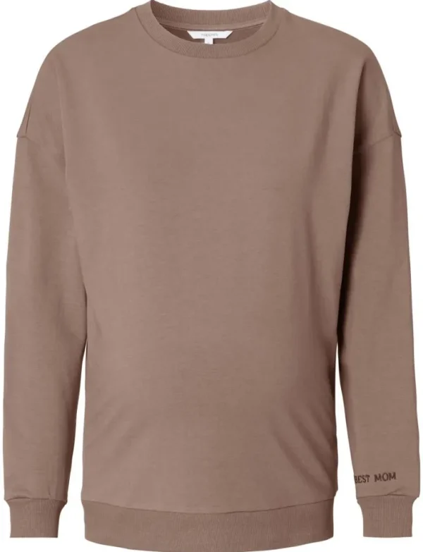 Noppies Truien & Sweaters | Truien & Sweaters<Trui Met Voedingsfunctie Hill - Pine Bark
