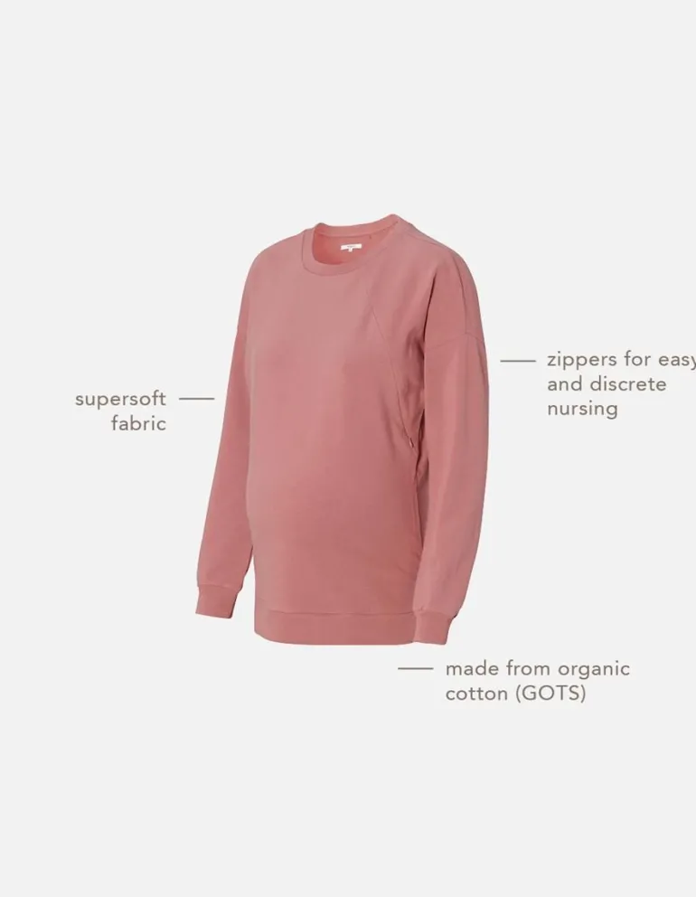 trui_met_voedingsfunctie__6-1.webp Noppies Truien & Sweaters | Truien & Sweaters<Trui Met Voedingsfunctie Lesy - Burlwood