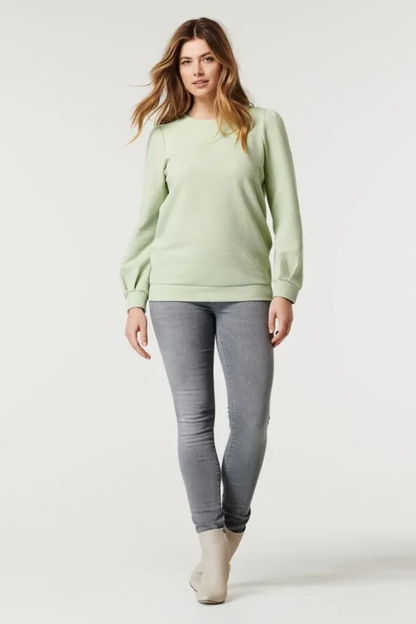 Noppies Truien & Sweaters | Truien & Sweaters<Trui Met Voedingsfunctie Kent - Swamp