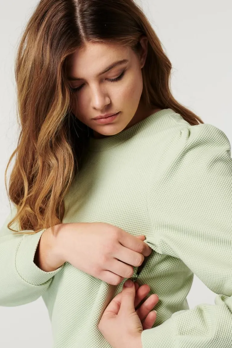 trui_met_voedingsfunctie__8-10.webp Noppies Truien & Sweaters | Truien & Sweaters<Trui Met Voedingsfunctie Kent - Swamp