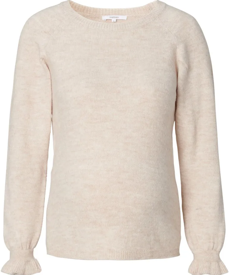 trui_pierz__oatmeal_2.webp Noppies Truien & Sweaters<Trui Pierz - Oatmeal