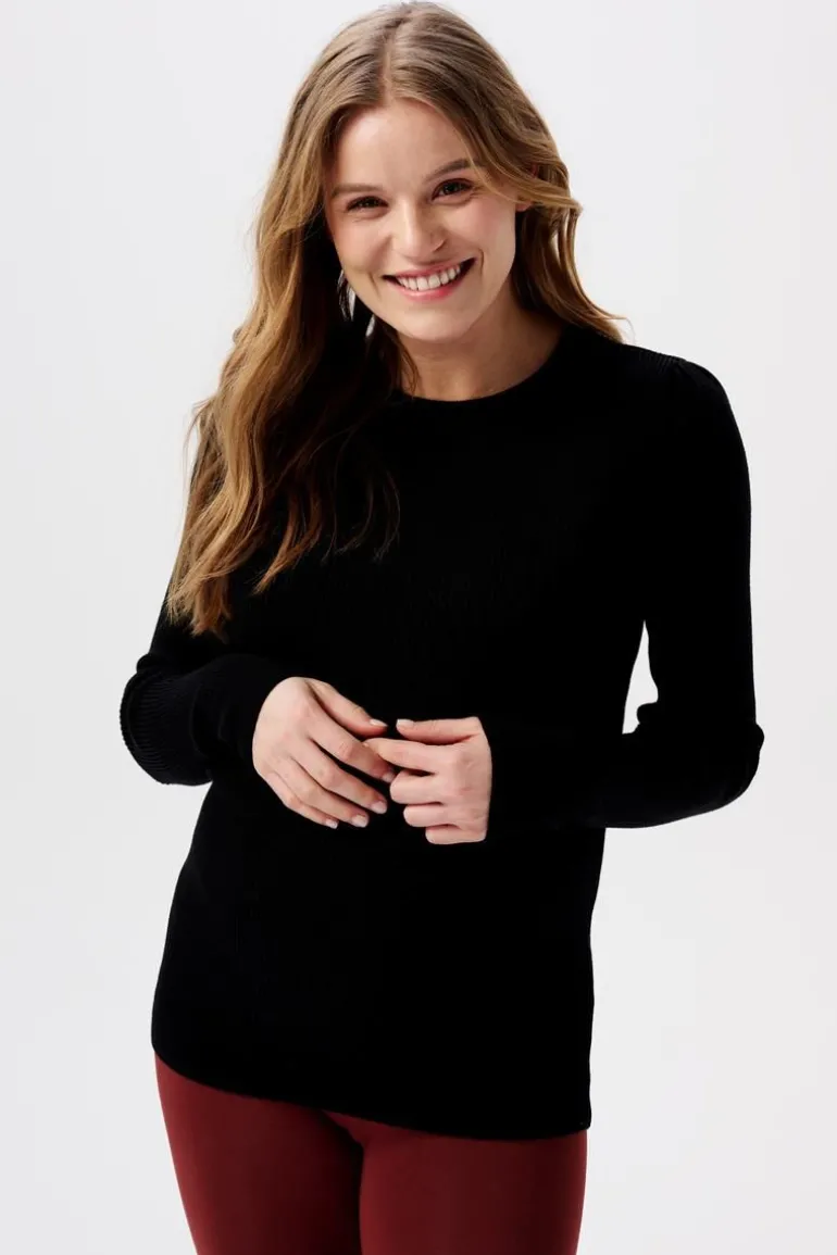 trui_zana__black_0.webp Noppies Truien & Sweaters<Trui Zana - Black