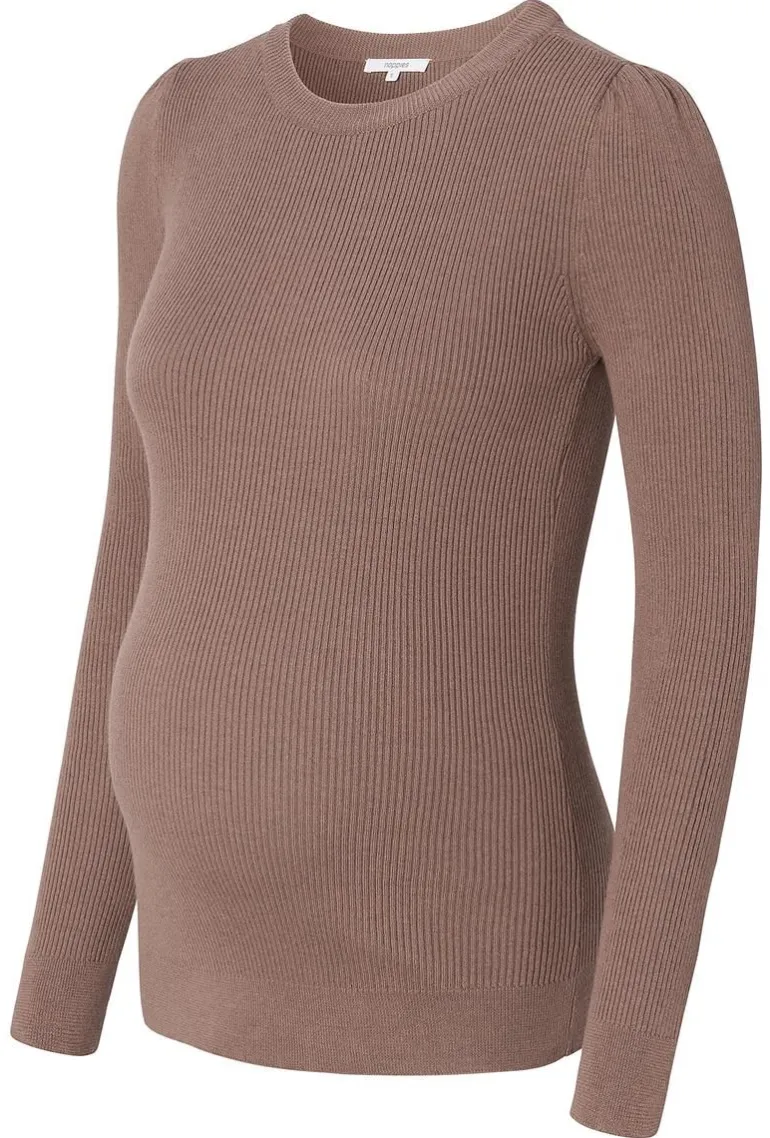 trui_zana__deep_taupe_10.webp Noppies Truien & Sweaters<Trui Zana - Deep Taupe