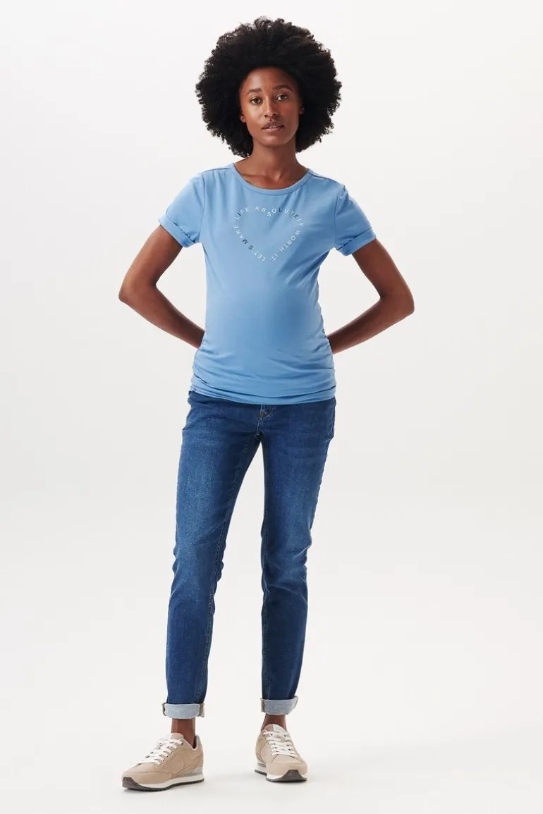 tshirt__blue_6.webp Noppies T-Shirts<T-shirt - Blue