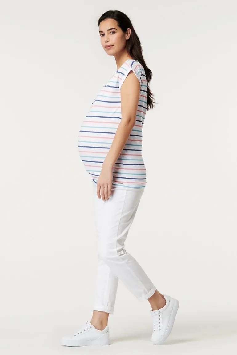 tshirt__bright_white_4-13.webp Noppies T-Shirts<T-shirt - Bright White