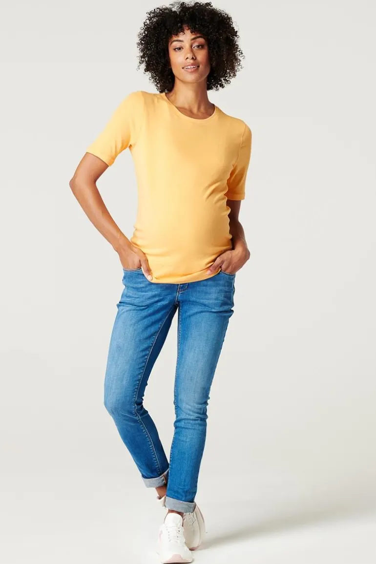 tshirt__dusty_yellow_0-1.webp Noppies T-Shirts | T-Shirts<T-shirt - Dusty Yellow
