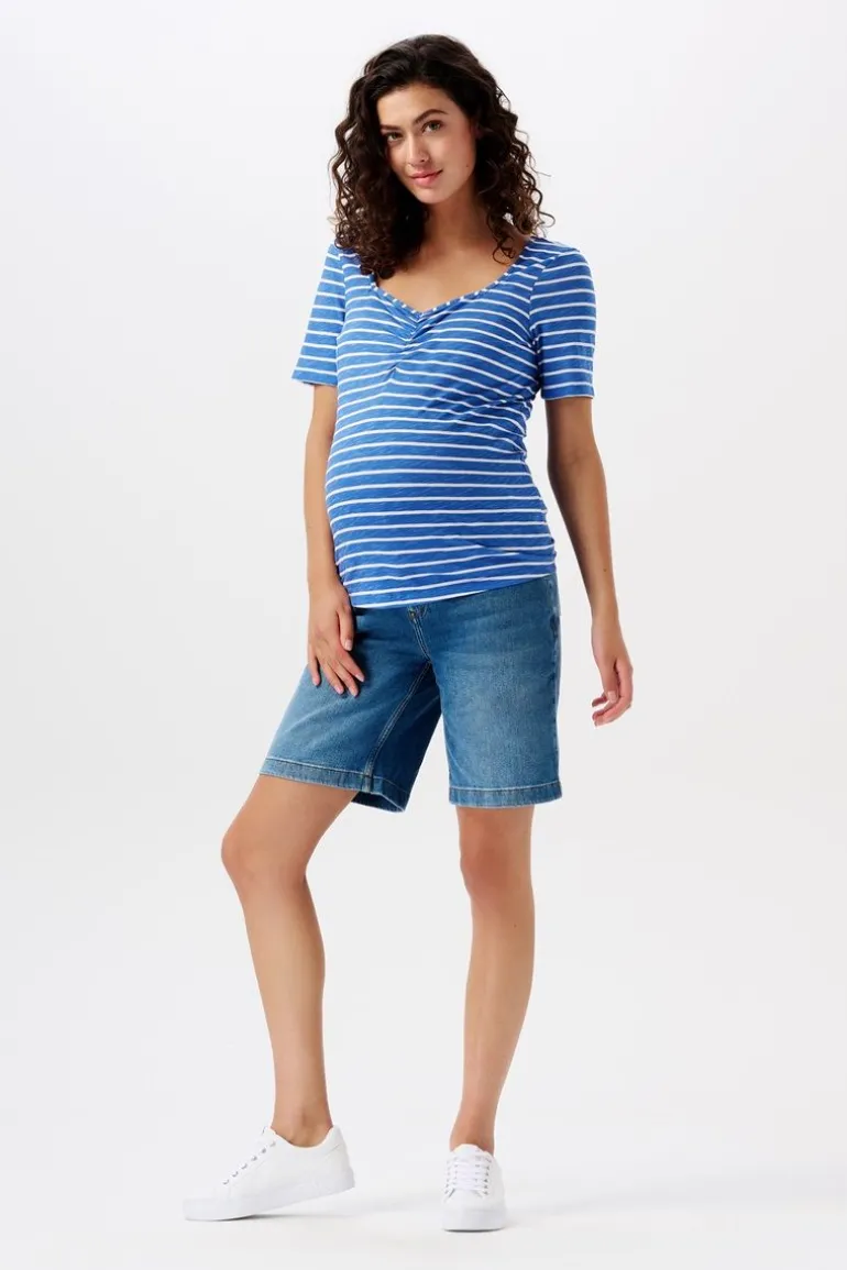 tshirt__french_blue_6.webp Noppies T-Shirts<T-shirt - French Blue