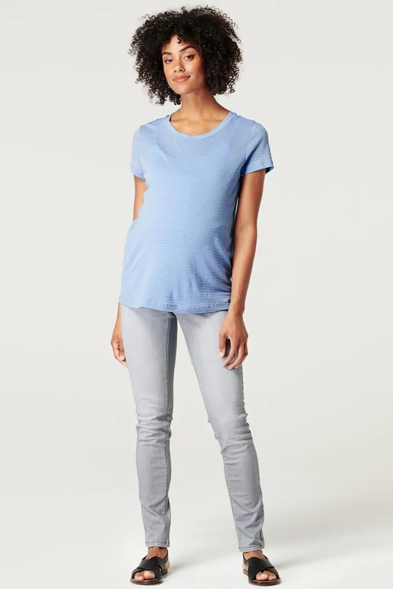 tshirt__light_blue_9.webp Noppies T-Shirts | T-Shirts<T-shirt - Light Blue