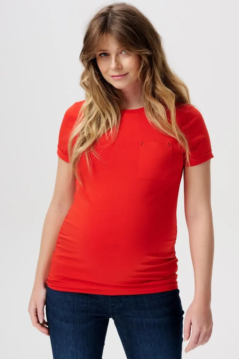 tshirt__mission_red_7.webp Noppies T-Shirts<T-shirt - Mission Red