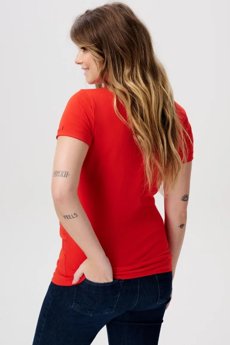 tshirt__mission_red_8.webp Noppies T-Shirts<T-shirt - Mission Red