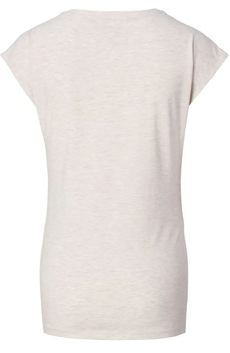 tshirt__oatmeal_melange_10-1.webp Noppies T-Shirts<T-shirt - Oatmeal melange