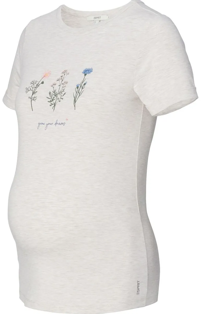 tshirt__oatmeal_melange_10.webp Noppies T-Shirts<T-shirt - Oatmeal melange