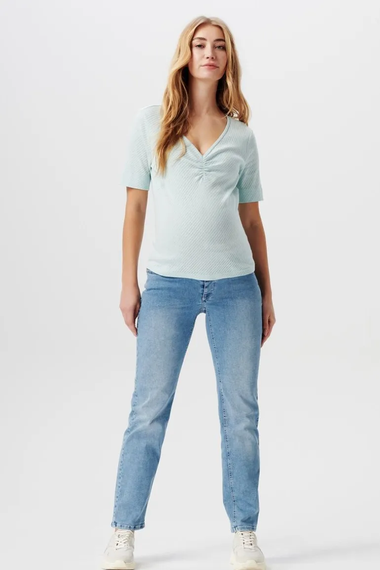 tshirt__pastel_blue_7.webp Noppies T-Shirts<T-shirt - Pastel Blue