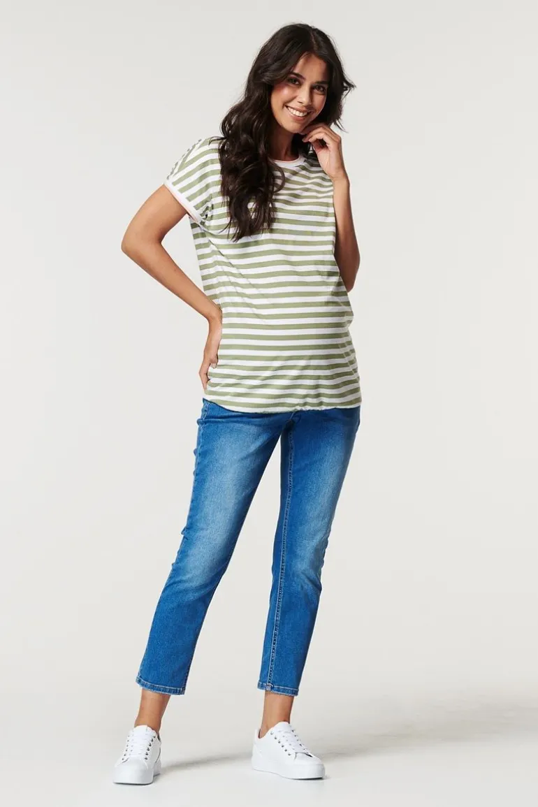 tshirt__real_olive_0-2.webp Noppies T-Shirts<T-shirt - Real Olive