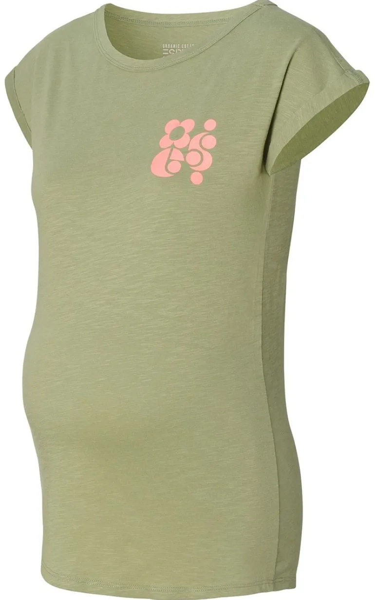 tshirt__real_olive_10-1.webp Noppies T-Shirts<T-shirt - Real Olive