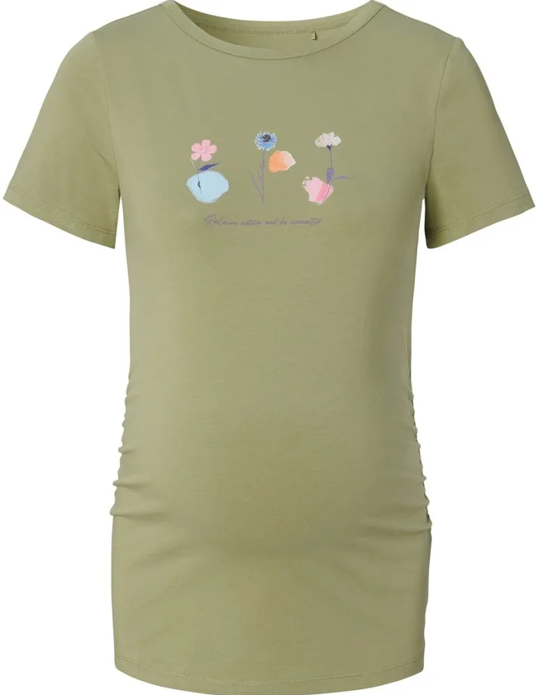 tshirt__real_olive_2.webp Noppies T-Shirts<T-shirt - Real Olive