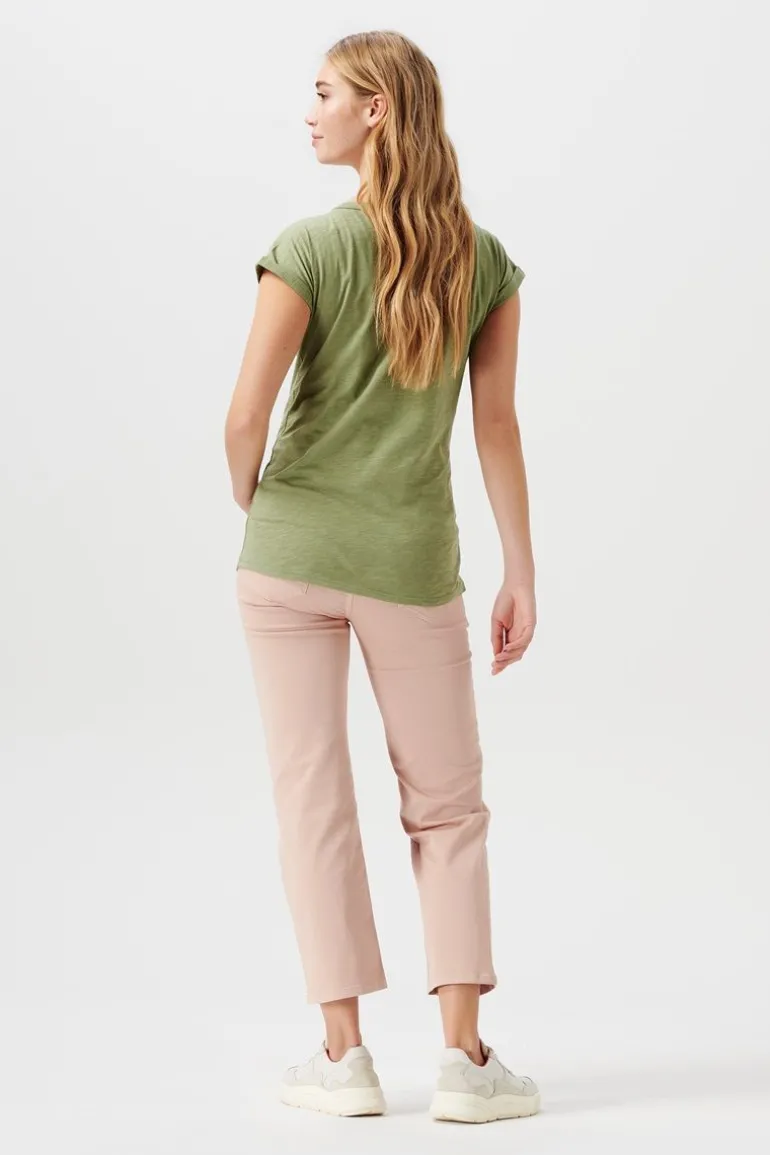 tshirt__real_olive_7-1.webp Noppies T-Shirts<T-shirt - Real Olive