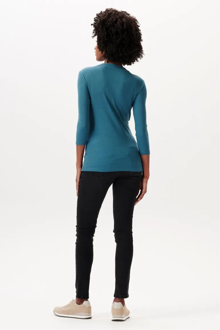 tshirt__teal_blue_1.webp Noppies T-Shirts<T-shirt - Teal Blue