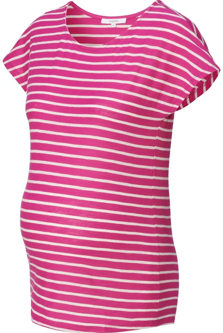 tshirt_alief__fuchsia_red_4.webp Noppies T-Shirts<T-shirt Alief - Fuchsia Red