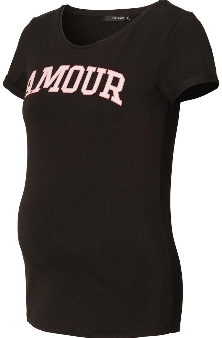tshirt_amour__black_11.webp Noppies T-Shirts<T-shirt Amour - Black