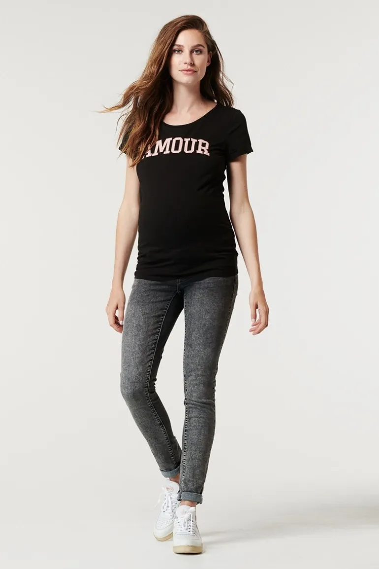 tshirt_amour__black_7.webp Noppies T-Shirts<T-shirt Amour - Black