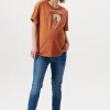 Noppies T-Shirts<T-shirt Ayr - Mocha Bisque
