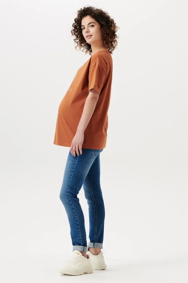 Noppies T-Shirts<T-shirt Ayr - Mocha Bisque